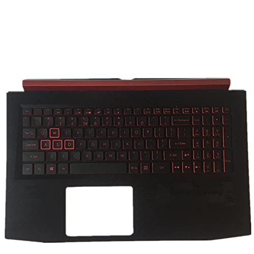 fqparts 汎用 キーボードの縁にハウジング & キーボード に適合する For ACER For Nitro AN515-52 ブラック 米国英語のレイアウト CKE-XP0803-1