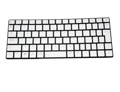 STEALTH ノートパソコン用キーボード に適合する RAZER Blade Stealth 13 2020 RZ09-0310 RZ09-03100JM1 日本語 JP ホワイト フレームなし キーボード RZ09-03100JM1
