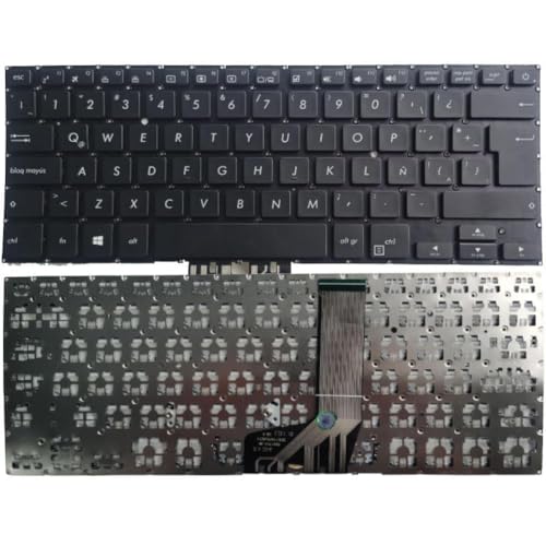ForgeCore ラテンスペイン語キーボード ラップトップモデルと互換性あり X411 X411U X411UQ X411SC X411UV X411UA X411UN X411UF X406 S4200 UA UN UQ LA SP(Latin keyboard) ForgeCore888