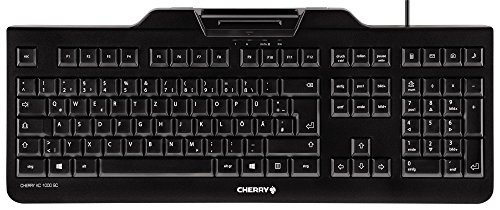 Cherry Electronics キーボード 高性能 US International 104+4キーポジション配列 USB ブラック JK-A0104EU-2