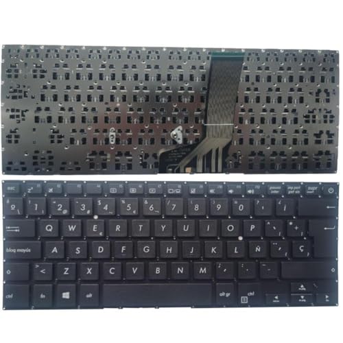 ForgeCore ラテンスペイン語キーボード ラップトップモデルと互換性あり X411 X411U X411UQ X411SC X411UV X411UA X411UN X411UF X406 S4200 UA UN UQ LA SP(Spanish keyboard) ForgeCore888