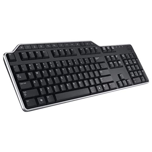 Dell KB522 keyboard USB QWERTY English Black,Silver 091P584