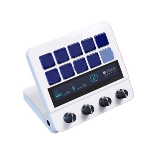 Shurhome StreamDeck Visual Keyboards LCDボタン10キーライブコンテンツ作成コントローラーの税関ボタンStreamDeck