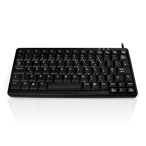 Accuratus KYB500-K82A K82AミニキーボードPS2 / USB（ブラック）