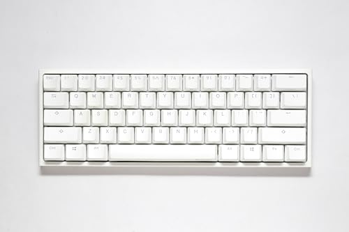 Ducky One 2 Pro Mini White Edition メカニカルキーボード、RGB LED - チェリーブルー (US)