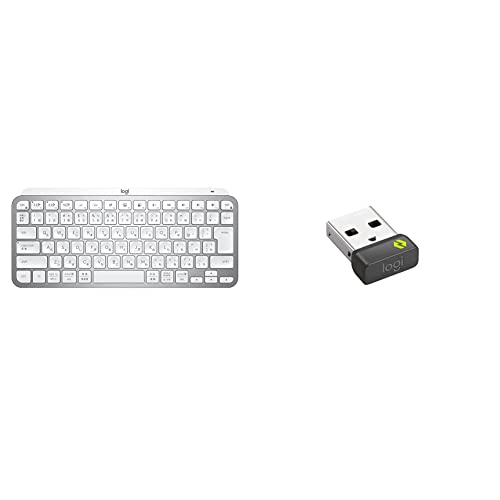 Logicool ロジクール MX KEYS mini KX700PG ミニマリスト ワイヤレス イルミネイテッド キーボード ペイルグレー 充電式 bluetooth Logi Bolt Unifying非対応 USB-C-A 日本語配列 windows mac chrome ios Android 無線 KX700 国内正規品