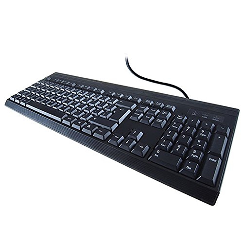 kenable KB232 こぼれにくい 学校/オフィス/家庭 QWERTY USBキーボード