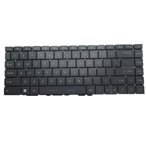 キーボード RGBバックライト ノートパソコンキーボード互換 MSI Stealth 15M-B12U MS-15B1 Stealth 15M B12UE 英語 黒いカラフルなバックライト