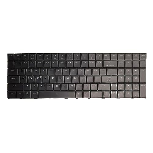 キーボード ノートパソコンのキーボード に適合する Galleria GCF2060GF-E International English UI US 黒 バックライト付き Keyboard GCF2060GF-E