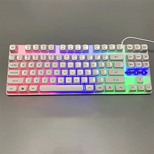 KETECI Green Axis メカニカルキーボード コンピューター USB 有線キーボード (カラー: 03)