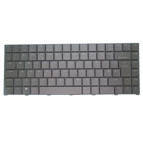 キーボード に適合する Galleria GCR2070RGF GCR2070RGF-E GCR2070RGF-QC GCR2070RGF-QC-B GCR2070RGF-QC-G GCR2070RGF-QCG イギリス UK 黒 バックライト付き ノートパソコンのキーボード JP2-GCR2070RGF