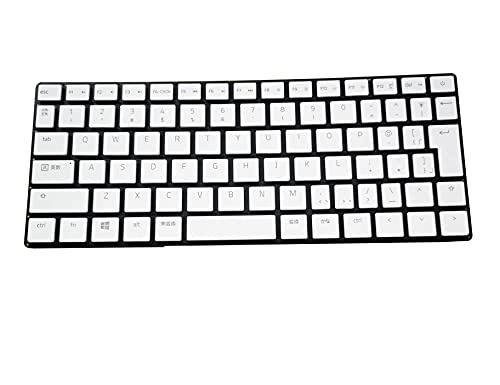 FRUPART ドックキーボード互換 RAZER Blade RZ09-0281 RZ09-0281x 日本語 フレームなしの白