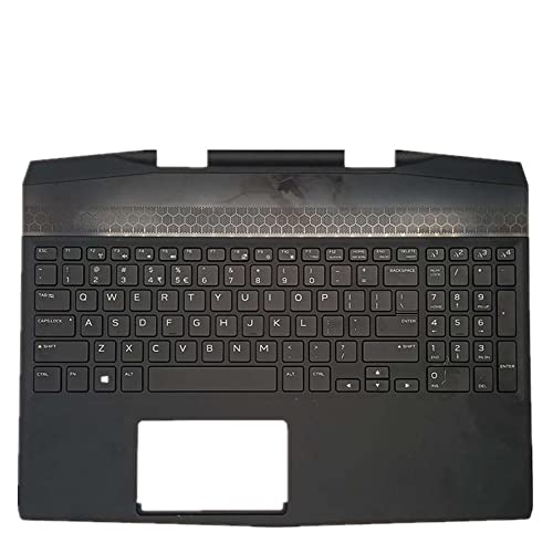 fqparts 汎用 キーボードの縁にハウジング & キーボード に適合する For DELL Alienware m15 R1 ブラック 米国英語のレイアウト m15-R1-CKE-XP0628
