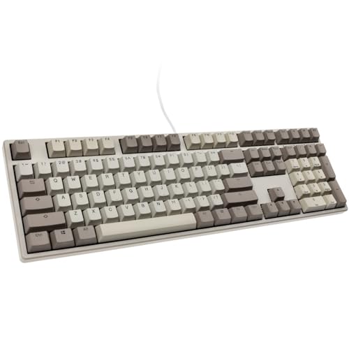 Ducky OriginヴィンテージダブルショットPBTメカニカルキーボード(チェリーMXブルー) DKOR2308A-CCUSPDOEVINHH1