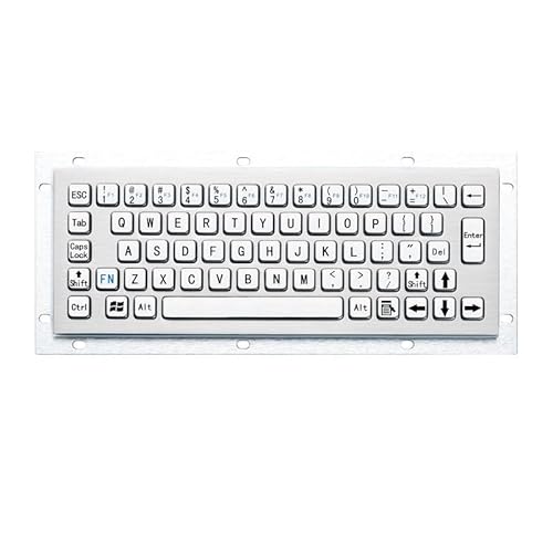 ステンレス製工業用キーボード 64キー 防水・防塵・防爆 組み込みモデル(USB) BEBFEUEAA-7ACA5EC6