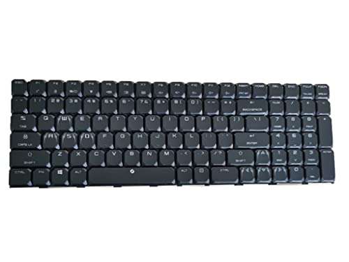 キーボード ノートパソコンキーボード互換 Tracer III-XTREME 17 III 17 英語US バックライト付きブラック