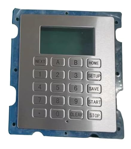 Panel Mount Fuel Dispenser Keypad Rugged Stainless Steel Gas Station Keyboard With 20 Keys(Layout 2)