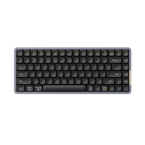 Lofree FLOW ロープロファイルメカニカルキーボード 英語配列 シルバーホワイト 標準装備キースイッチ GHOST(リニア) 技適認証取得 OE915