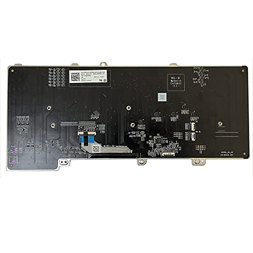 HSSDTECH JINTAI RGB カラフル US バックライト バックライトキーボード 交換用 DELL Alienware 15 R4 0DG2JY 006T78 PK1326S1A00用 NC0744-SYT1