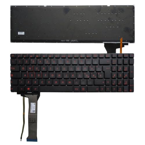 ForgeCore バックライト付きキーボード、ノートパソコンモデル GL752 GL752V GL752VL GL752VW GL752VWM と互換性あり、部品番号 8K1927225B(Italian) ForgeCore888