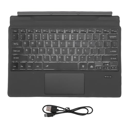 XUMIUZIY 取り外し可能なキーボード、バックライト付きタッチパッド付きトラベルキーボード Latitude 7320 7320 K19M 5285 5290 7200 7210ノートパソコン用 プルーフクイックインストール 軽量 XUMIUZIY4x21lozrv3