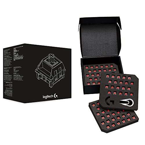 Logitech G Pro X メカニカル ゲーミング キーボード スイッチキット (GX RED リニア)