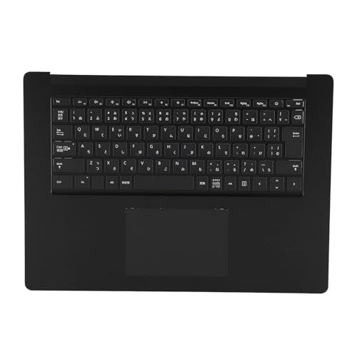 Acogedor ノートパソコン 3/4 15 インチ用キーボード交換用、日本語配列、ノートパソコンキーボード修理部品、タッチパッド付きキーボード Acogeegtkif61qw