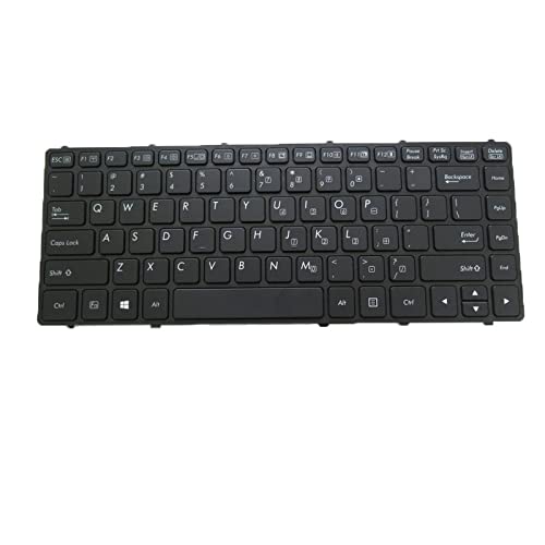 キーボード RGBバックライト付き ノートパソコンキーボード互換 Getac V138418GS1 531090280001 英語 黒 Parts 26-2-3-176