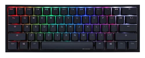 Ducky MK x Ducky One 2 Mini Pro 遮光 60%RGB ダブルショット PBT リミテッドメカニカルキーボード(チェリーMXブラウン)