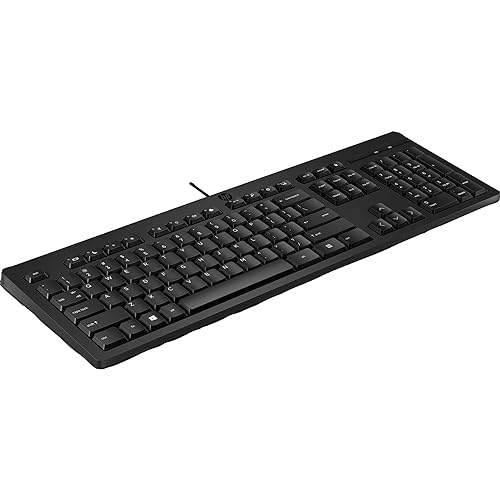 HP 125 有線キーボード ブラック, 266C9AA#ABD