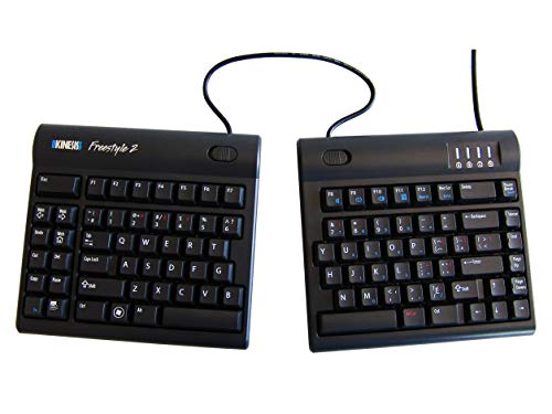 Kinesis Freestyle2 キーボード PC用 フレンチカナディアン 3色 バイリンガルレジェンディン KB800PB-FC