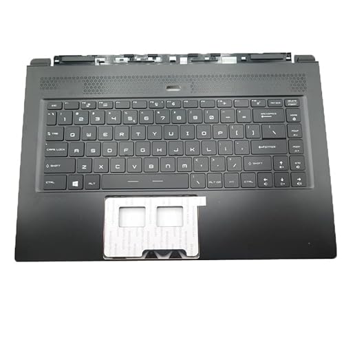 キーボード PalmRest＆USバックライトキーボード互換 MSI WS65 3076Q1C212HG01 E2P-6Q102XX-TA2 WS65 8SK MS-16Q2 MS16Q2 英語 Backlitのキーボード