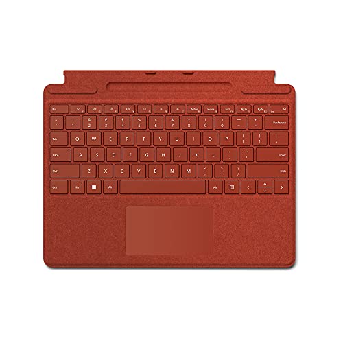 マイクロソフト Microsoft Surface Pro シグネチャーキーボード - ポピーレッド 8XA-00021