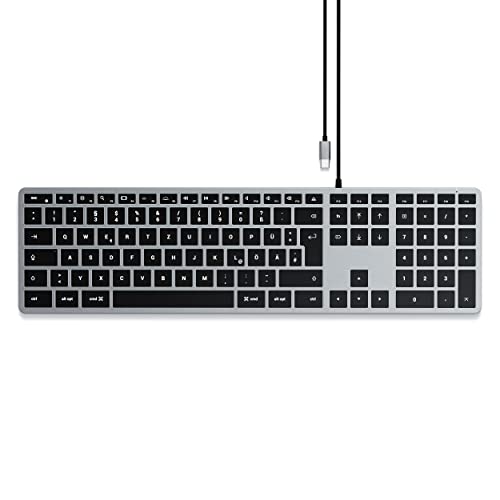 Satechi Slim W3 有線キーボード ST-UCSW3M-DE