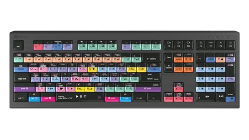 LogicKeyboard Adobe After EffectsCC用に設計 macOS- Astra AECC-A2M-US