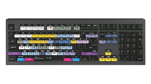LogicKeyboard Maxon Cinema 4D R21用 MacOS - Astra 2 バックライト付きキーボード # LKB-C4DB-A2M-US