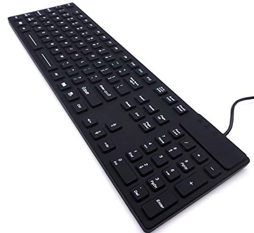 DSI IP68保護の防水産業USBキーボードIKB105