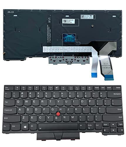 keyboard go go go Lenovo ThinkPad L14 14.0 20U1 20U2 20U5 20U6 ブラックフレーム マウススティック付き SN20W67544 PK131H41B00 L14BL-84US 55N20W67796 5N20W67832 5N20W20W用 67760 US レイアウト ノートブック キーボード L14 バックライト付き