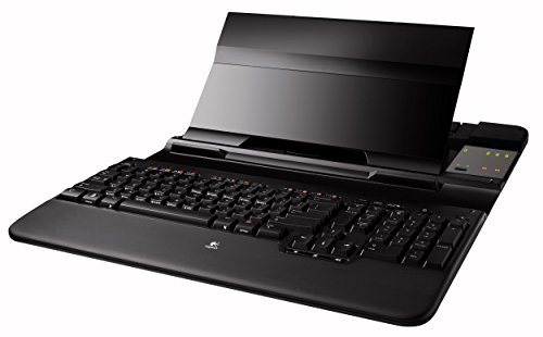 Logitech (ロジテック) Alto ポータブルノートブックスタンド キーボードとUSBハブ付き 967684-0403 キーボード リテール