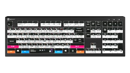 LogicKeyboard バックライト付き「Astra2」フィルムメーカーキーボード • Adobe Premiere Pro & After Effectsの両方に対応したコンボデザイン Windows PC • p/n LKB-AEPP-A2PC-US
