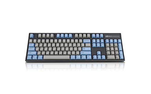 LEOPOLD FC900R PD 104KEYS HIG-END メカニカルキーボード チェリー MX スイッチ (ホワイトスイッチ、グレー/ブルー)