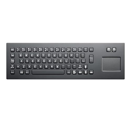 Embedded Industrial Stainless Steel Metal Touchpad Keyboard For Use In Automated Control Equipment(Black) BFEAODUES-08D00123