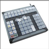 P.I. Engineering X-keys プログラマブル キーボード60キー XK-0979-UBK60-R