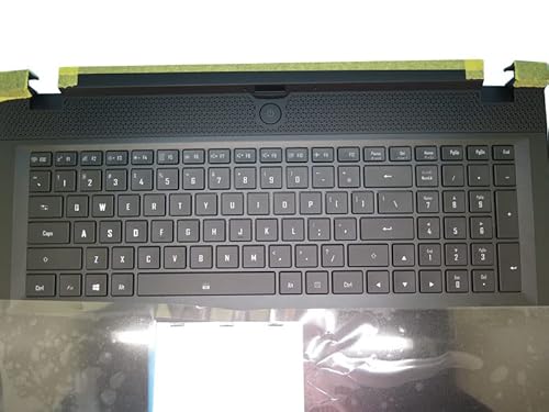 通用 グレーPalmRest＆USバックライトキーボード 互換 Gigabyte AERO 17 KB SB WB XB YB For AERO 17 SA WA XA 英語の米国のキーボードで