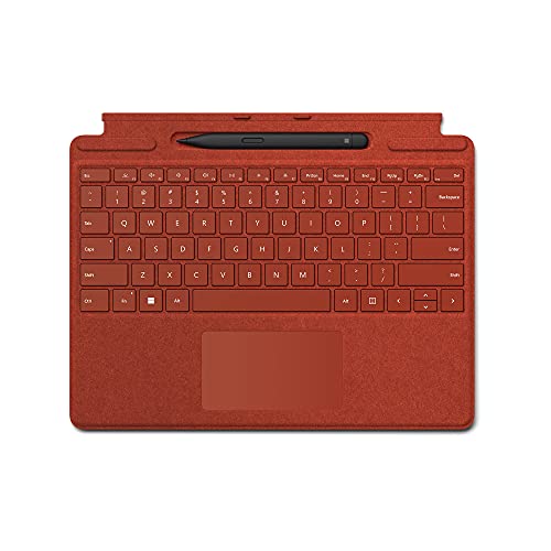 マイクロソフト Microsoft Surface Pro Signature Keyboard Surface Slim Pen 2 - Poppy Red 8X6-00021