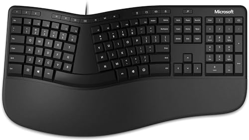 マイクロソフト Microsoft Natural Ergonomic Keyboard 4000 ビジネス用 - 有線 (1パック) 5QH-00001