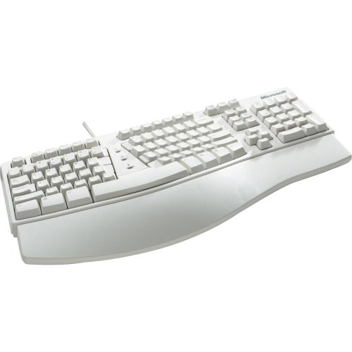 マイクロソフト Microsoft Natural Keyboard Elite White PS2/USB接続 英語版 A11-00337
