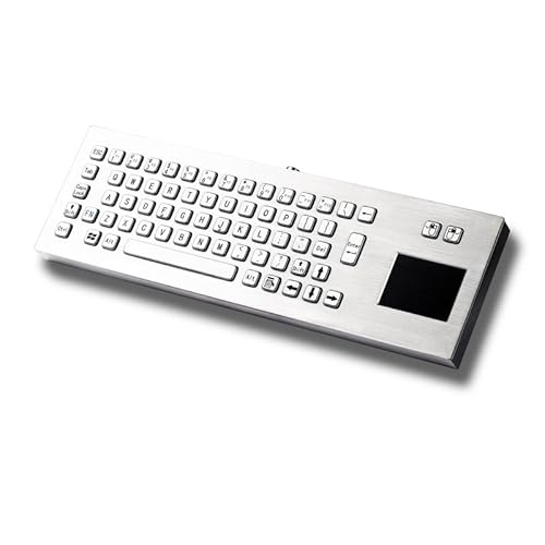 Metal Industrial Keyboard, Explosion-Proof for Desktop Integrated Eco-Friendly Analytical Instruments(PS2) BEDOAAEFU-0DF194CB