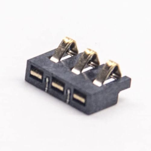 keisnoaja バッテリーチャージャーコネクタプラグ3ピンSMTオスゴールデンPCBマウントPN2.5 EB-631-0002-XGDX