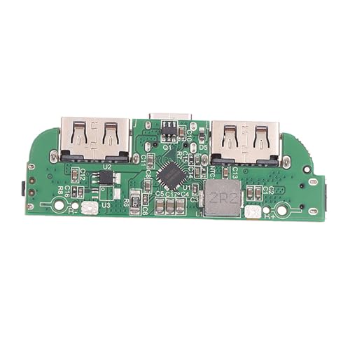 Cirsaeur USBCバッテリー充電ボードマザーボード18650バッテリー充電ボードモバイル充電モジュールUSBCバッテリー充電ボードダブルUSBモバイル充電モジュールマザーボード JP262240621